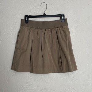 J. Crew Army Green Elastic Waist Skirt